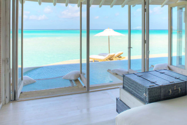 Kamar dengan pemandangan laut yang menakjubkan